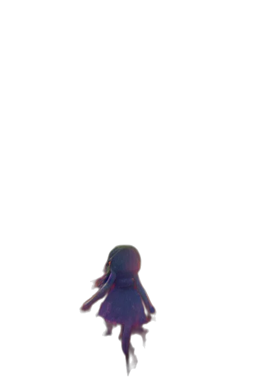 creature, dress, robot, bottle, 3d render, pixel art, vaporwave, concept art transparent PNG cut-out