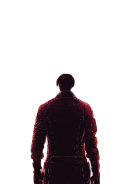 jacket, robot, sword, weapon transparent PNG cut-out