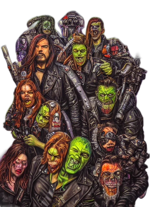 jacket, comic book art, concept art, fantasy art transparent PNG cut-out