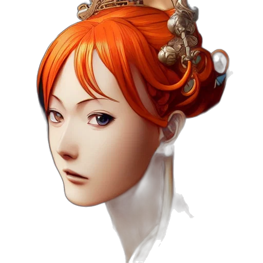 crown, face, jewelry, staff, fantasy art, concept art, photorealistic, 3d render transparent PNG cut-out