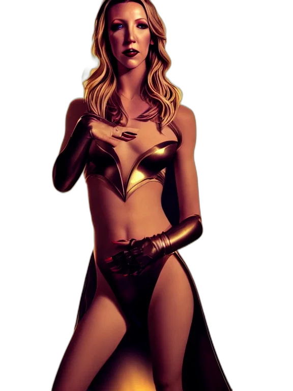 comic book art, concept art, cartoon, fantasy art, neon lights, golden, epic, professional transparent PNG cut-out