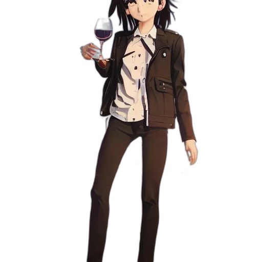 staff, jacket, concept art, cartoon transparent PNG cut-out