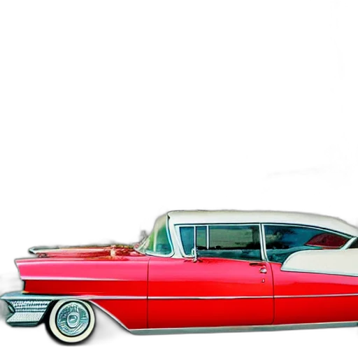 car, crown, 3d render, photorealistic transparent PNG cut-out