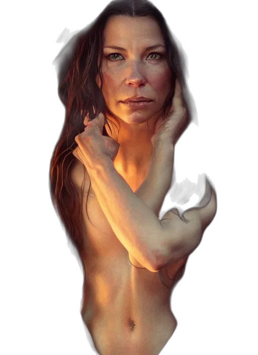 face, jewelry, dress, photorealistic, fantasy art, oil painting, concept art, fire transparent PNG cut-out