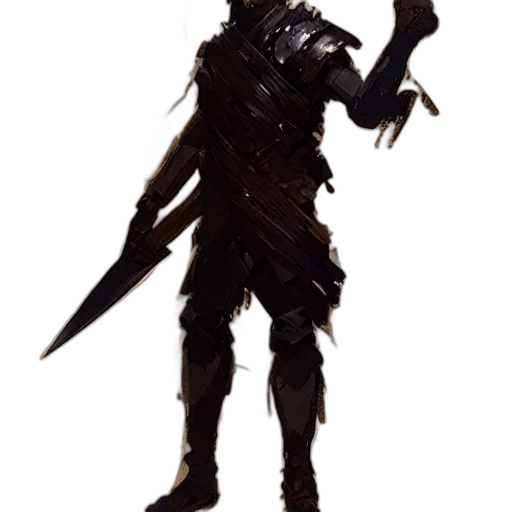 staff, sword, weapon, creature transparent PNG cut-out