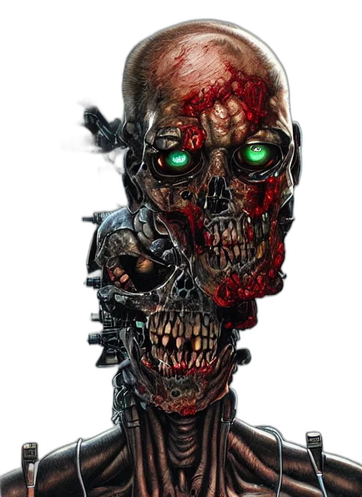 robot, face, mask, weapon transparent PNG cut-out
