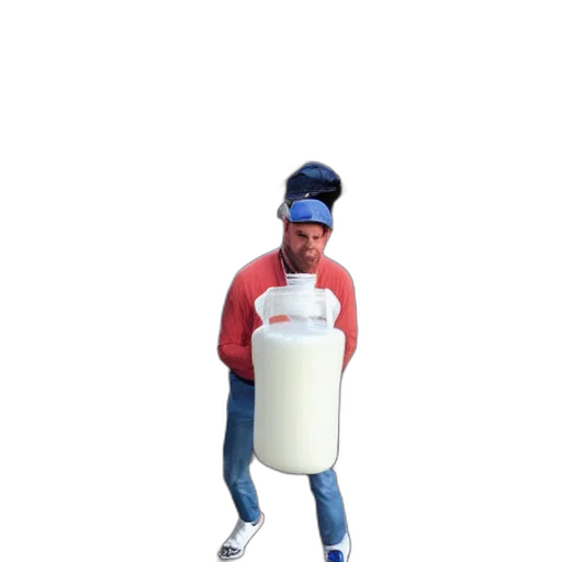 bottle, food, animal, jacket transparent PNG cut-out