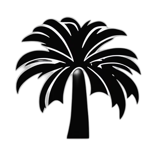 tree, crown, umbrella, staff transparent PNG cut-out
