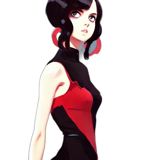 dress, concept art, comic book art, cartoon transparent PNG cut-out