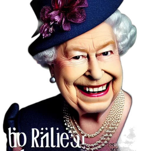 crown, jewelry, hat, photorealistic, queen, england, grinning, rudely transparent PNG cut-out