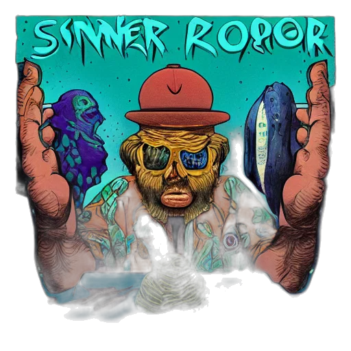 concept art, stoner, album, cover transparent PNG cut-out