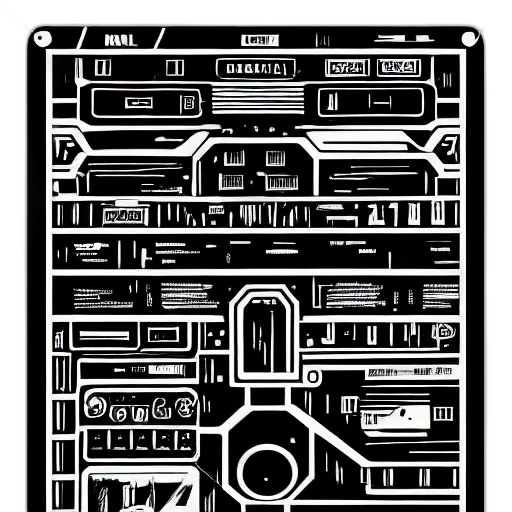 robot, cyberpunk, comic book art, concept art transparent PNG cut-out