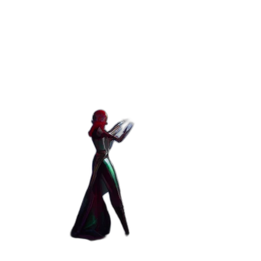dress, staff, robot, sword transparent PNG cut-out