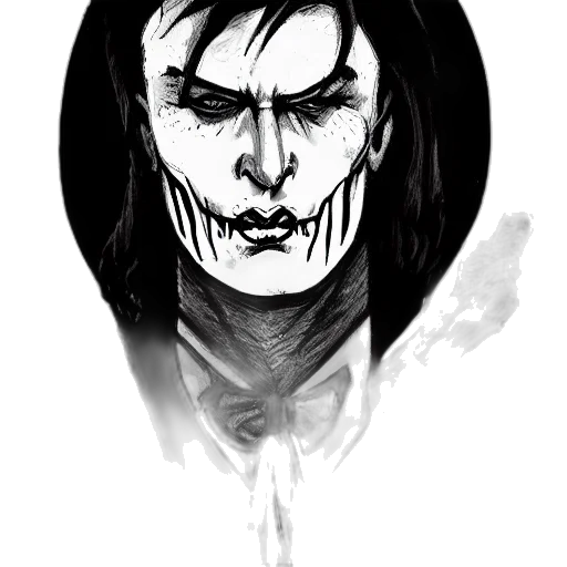 mask, face, creature, comic book art transparent PNG cut-out