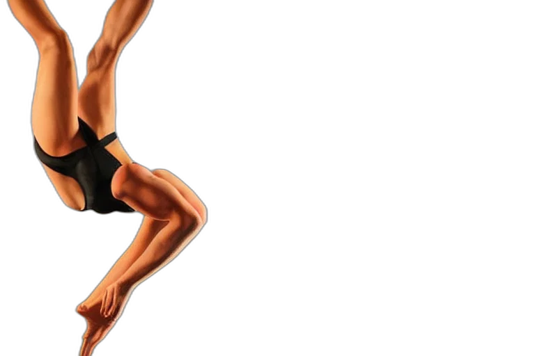 photorealistic, 3d render, concept art, gymnast, girl, fantasy, painting, ultra transparent PNG cut-out