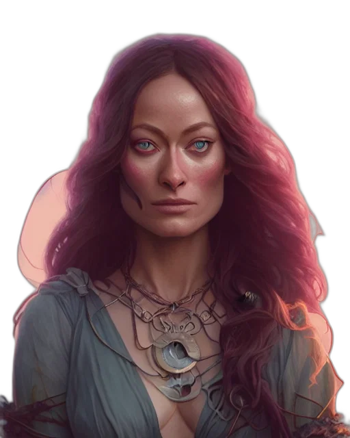face, jewelry, dragon, staff transparent PNG cut-out