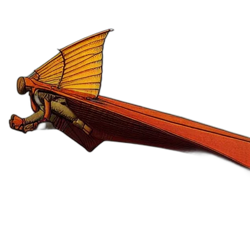 weapon, sword, staff, dragon transparent PNG cut-out