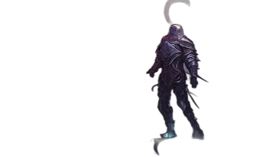 creature, staff, mask, sword transparent PNG cut-out