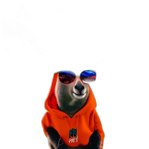 jacket, animal, staff, creature transparent PNG cut-out