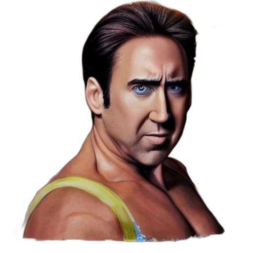 face, animal, hair, photorealistic transparent PNG cut-out