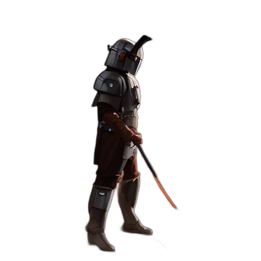 sword, staff, weapon, robot transparent PNG cut-out