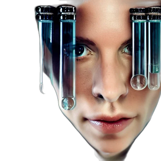 robot, face, mask, jewelry transparent PNG cut-out