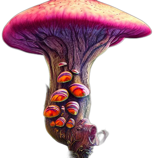 crown, flower, umbrella, hat, 3d render, concept art, photorealistic, watercolor transparent PNG cut-out