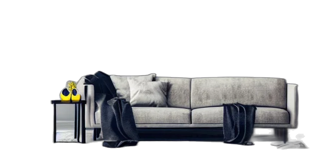 furniture, 3d render, photorealistic, concept art transparent PNG cut-out