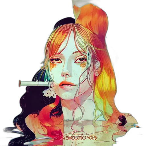 fantasy art, watercolor, photorealistic, concept art transparent PNG cut-out
