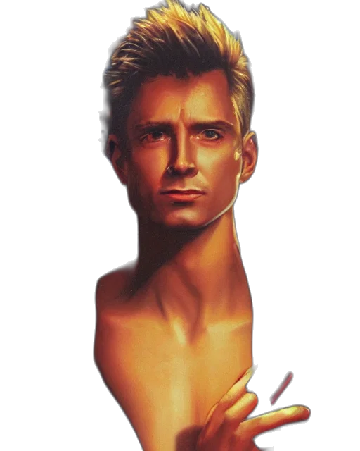face, hair, robot, photorealistic, comic book art, concept art, fantasy art, box transparent PNG cut-out