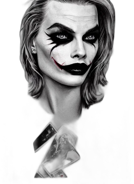 face, mask, comic book art, cartoon transparent PNG cut-out