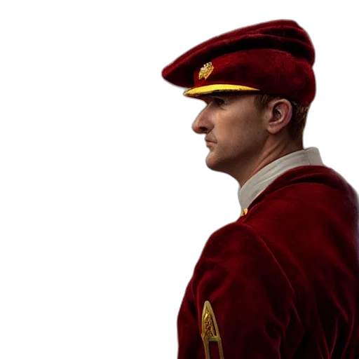 hat, staff, crown, face transparent PNG cut-out