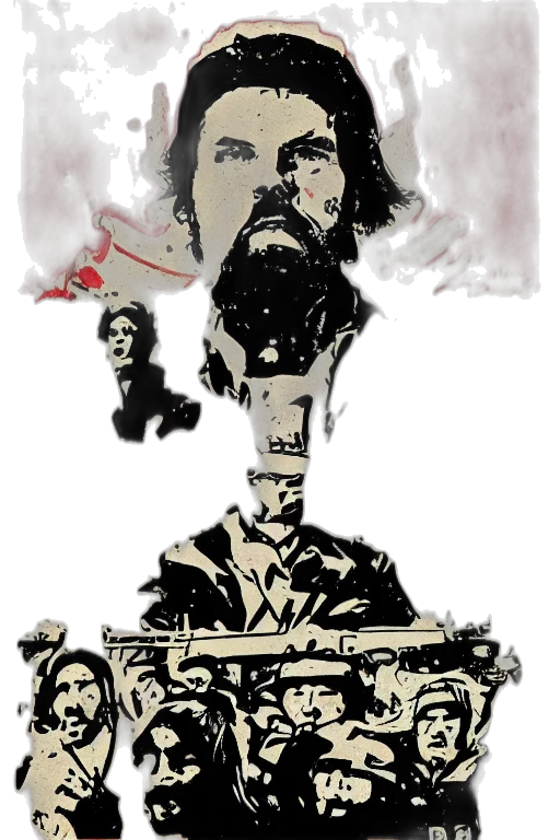 comic book art, concept art, cartoon, fantasy art, outer space, guerrillero, heroico, president transparent PNG cut-out