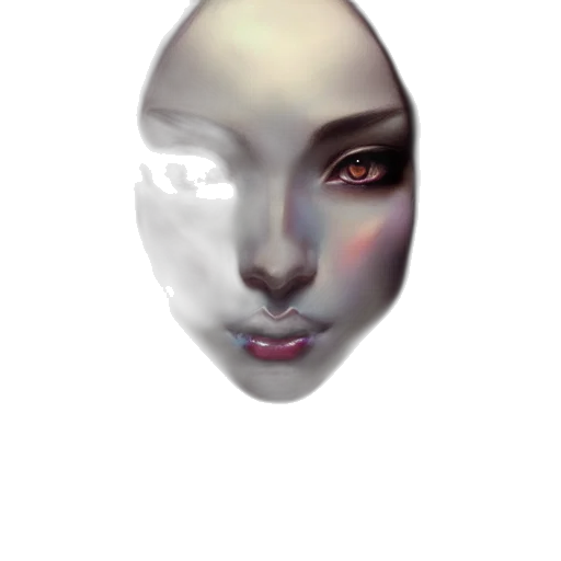 mask, face, robot, creature transparent PNG cut-out