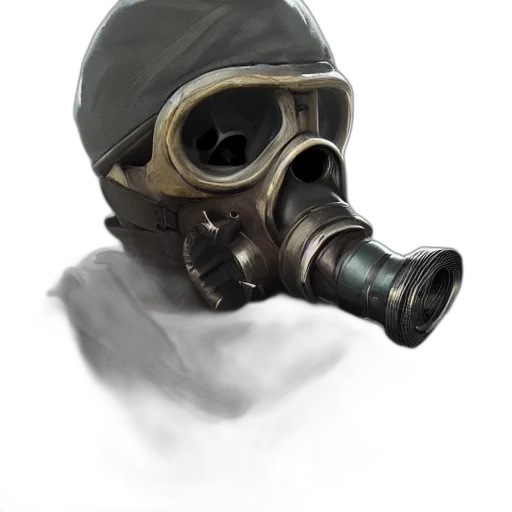 mask, weapon, face, jacket transparent PNG cut-out