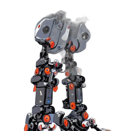 robot, weapon, staff, shoes transparent PNG cut-out