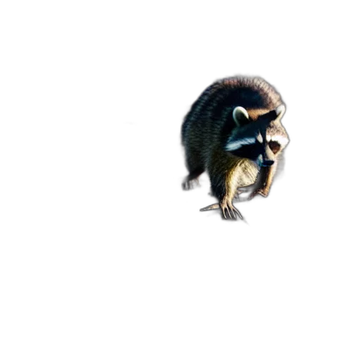 animal, creature, hat, staff, concept art, 3d render, photorealistic, pixel art transparent PNG cut-out