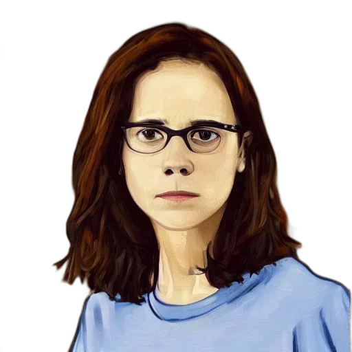 face, dress, staff, animal transparent PNG cut-out