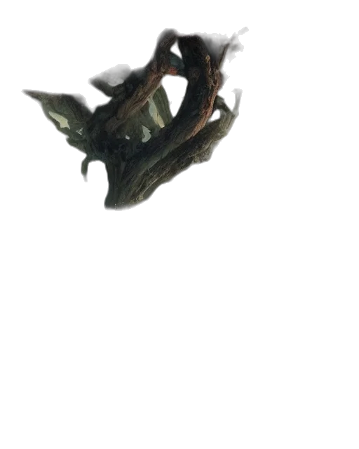 dragon, creature, staff, animal transparent PNG cut-out