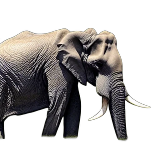 animal, creature, jewelry, 3d render transparent PNG cut-out