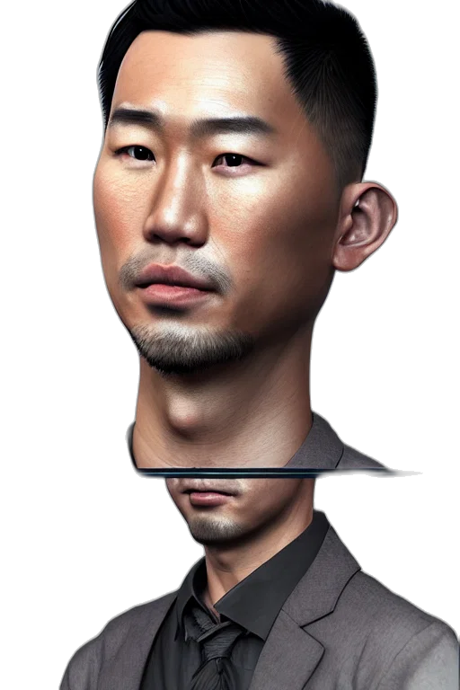 face, staff, mask, hair transparent PNG cut-out