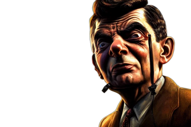 face, staff, comic book art, concept art transparent PNG cut-out