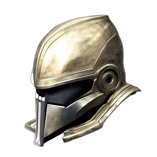 mask, weapon, sword, crown, concept art, 3d render, fantasy art, photorealistic transparent PNG cut-out