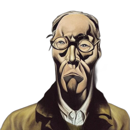 face, mask, comic book art, concept art transparent PNG cut-out