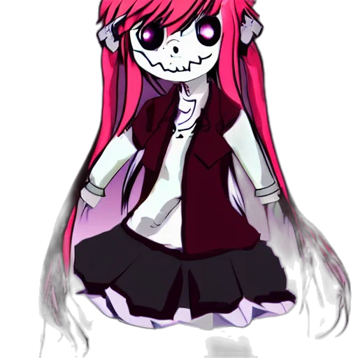 mask, creature, staff, jacket transparent PNG cut-out