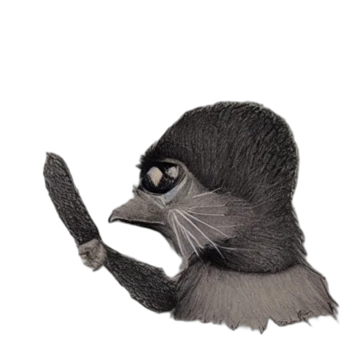 staff, animal, hair, mask transparent PNG cut-out