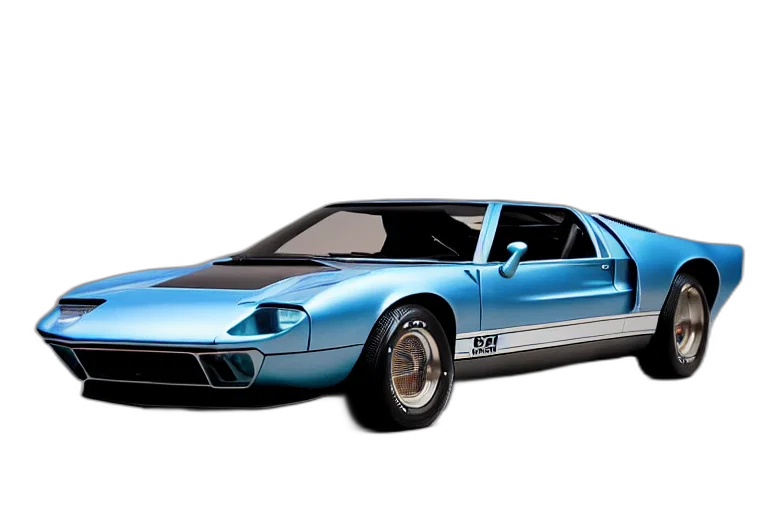 car, 3d render, photorealistic, concept art, vaporwave, designed, john, delorean transparent PNG cut-out