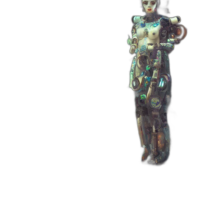 robot, staff, jewelry, weapon transparent PNG cut-out
