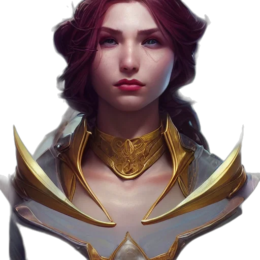 face, staff, crown, jewelry, fantasy art, concept art, photorealistic, pixel art transparent PNG cut-out