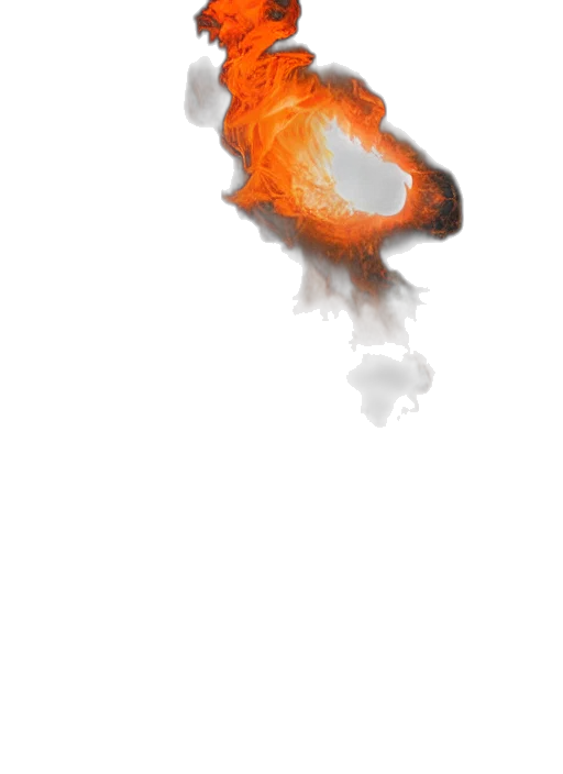 dragon, hair, weapon, mask transparent PNG cut-out